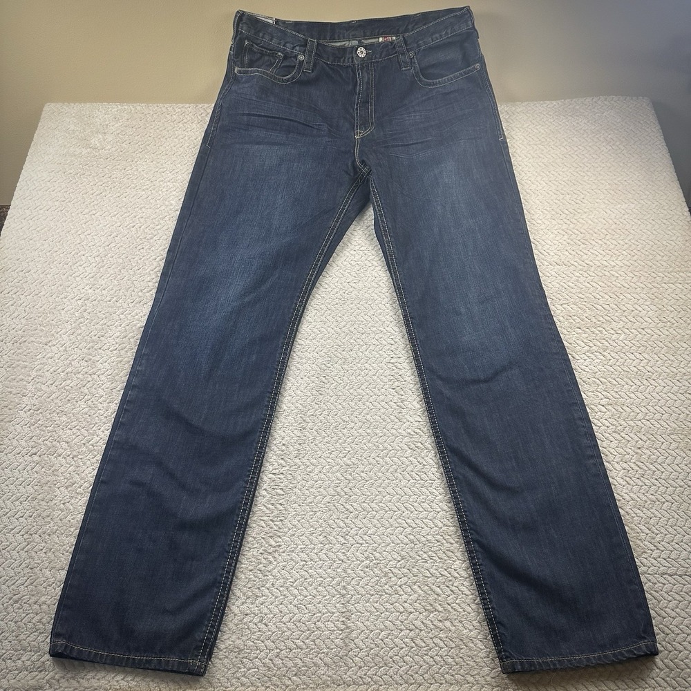 John B Stetson Jeans Men's 44x40‎ Big Tall 1312 Modern Straight Leg 100% Cotton